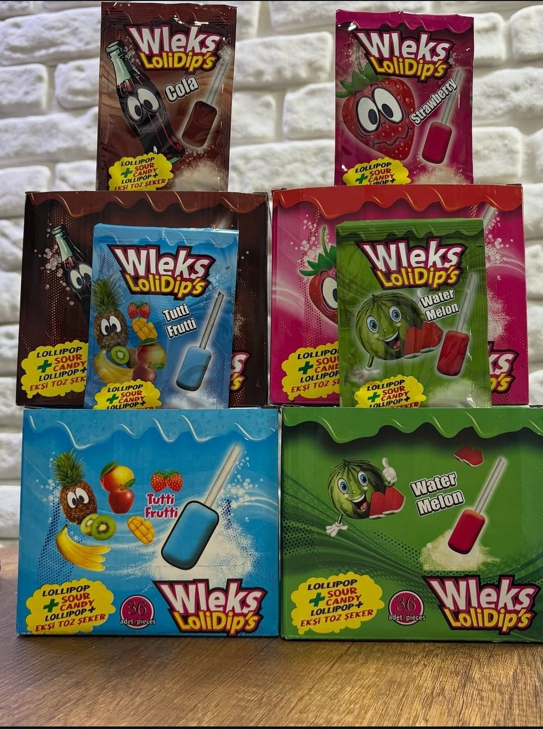 Wleks Ekşi Tozlu Şeker Kolalı